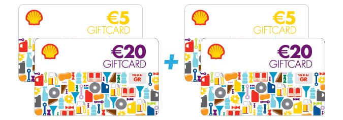25€ giftcards